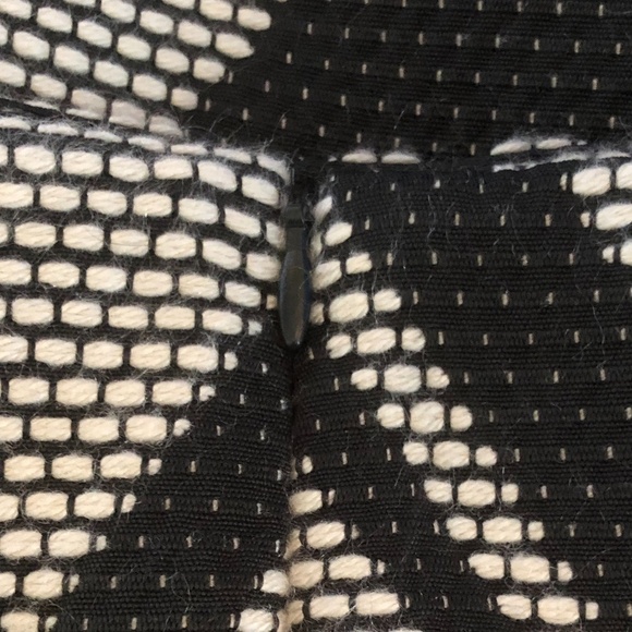 Worthington Chevron Patch Mini Skirt Black & White - Picture 5 of 6